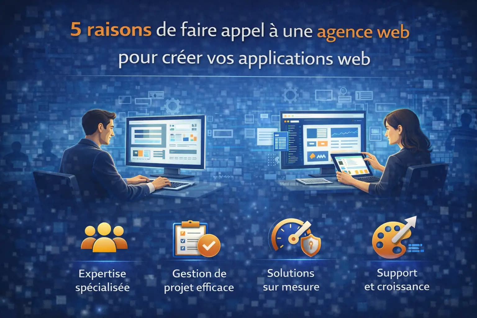 5 raisons de faire appel à une agence web pour créer vos applications web