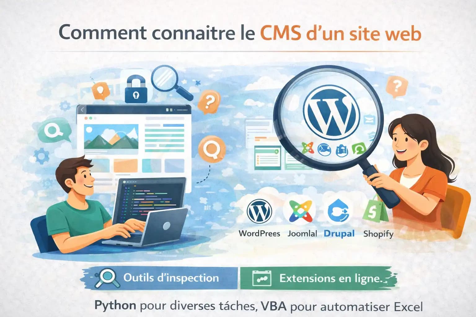 Comment connaitre le cms d’un site web ?