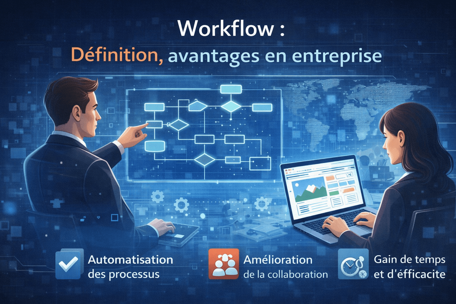 Workflow : Définition, avantages en entreprise