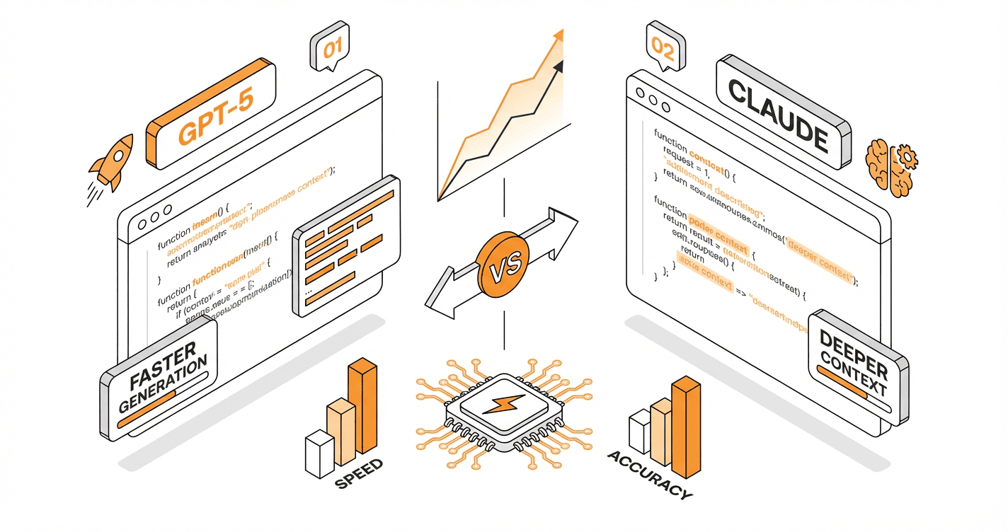 Classement IA code : GPT-5 vs Claude, qui gagne en développement web ?