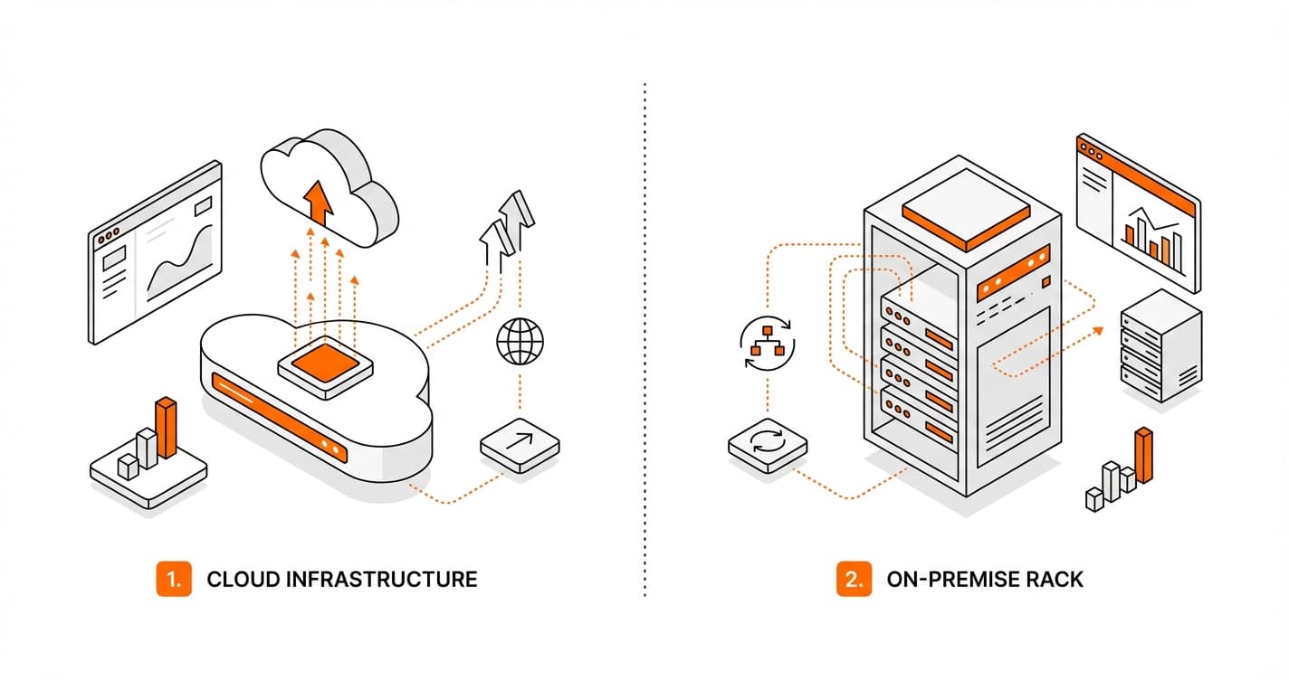 Quelle est la différence entre un logiciel SaaS et un logiciel on-premise ?