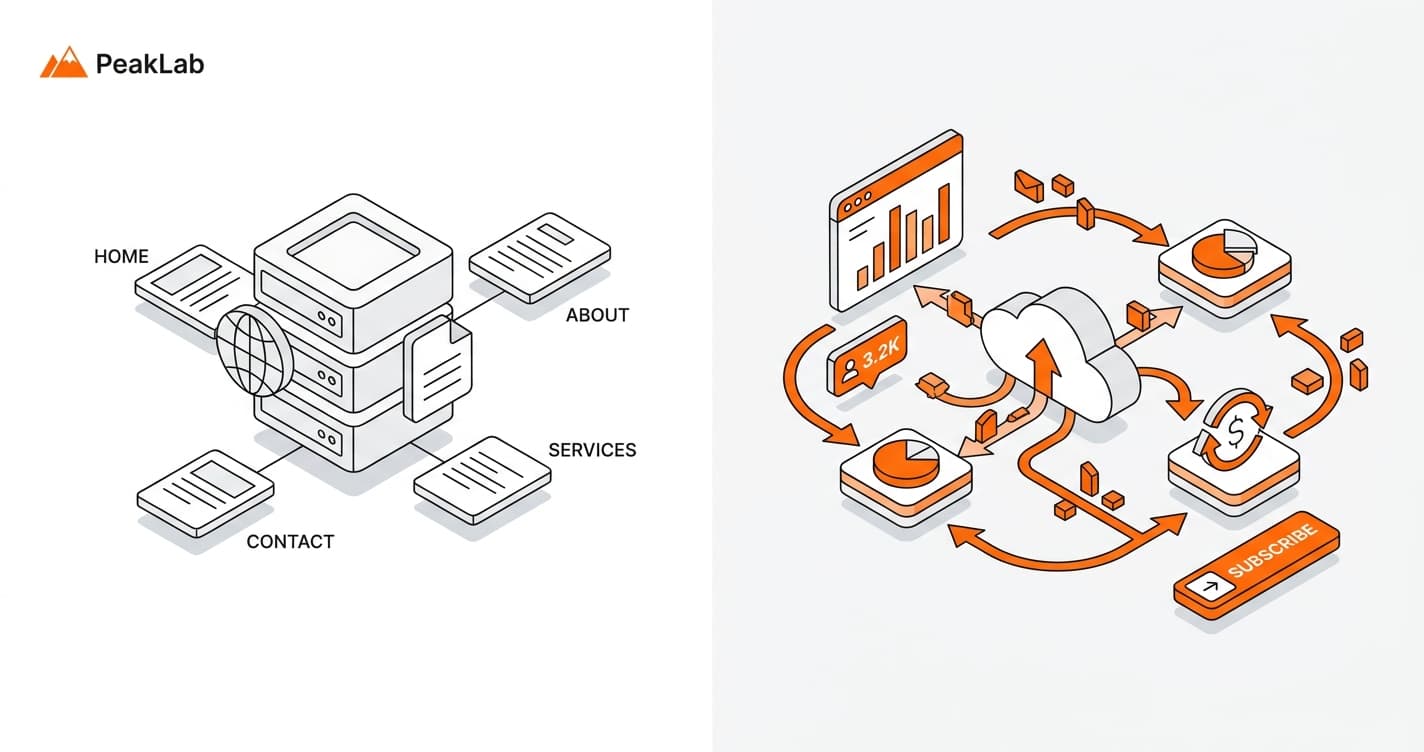 Quelle est la différence entre un SaaS et un site web ?