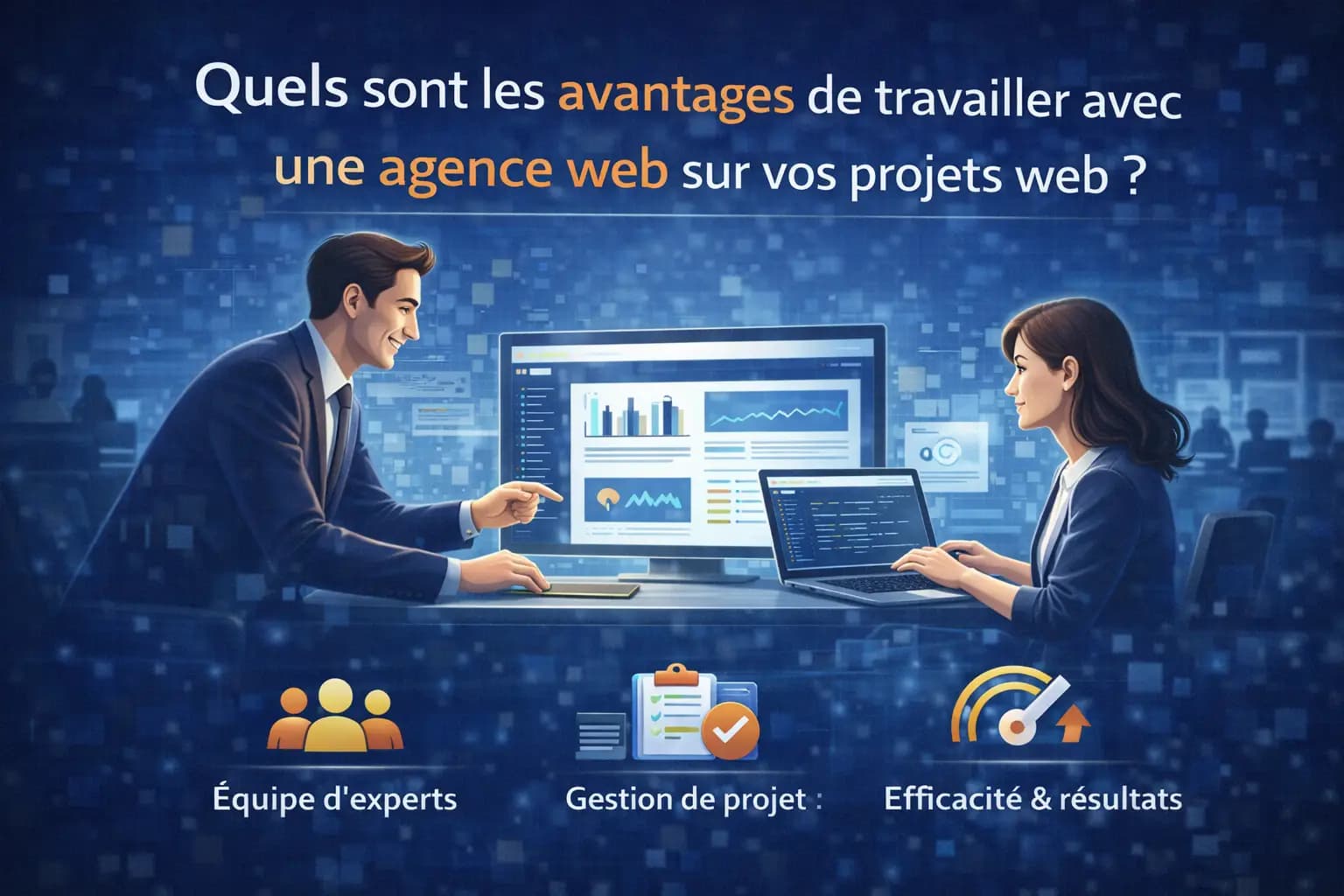 Quels sont les avantages de travailler avec une agence web sur vos projets web ?