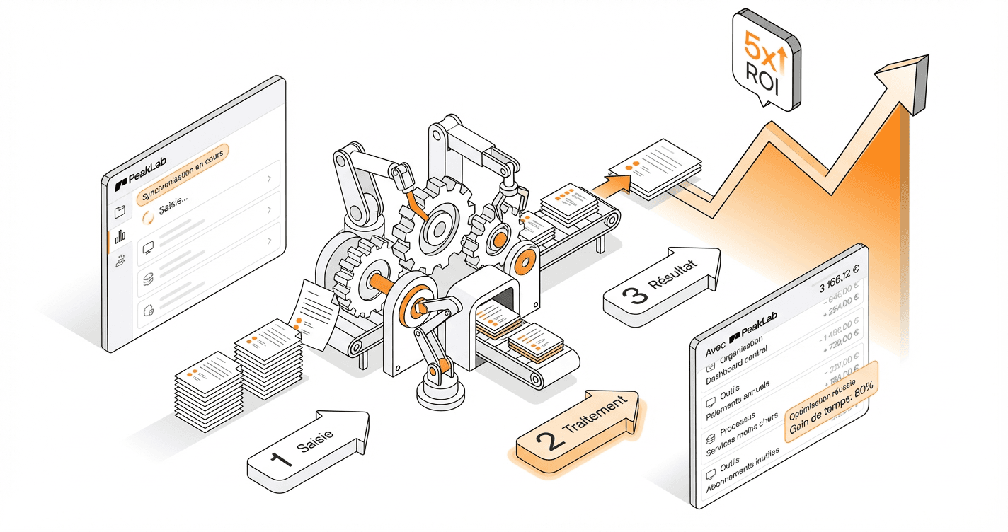 IA processus métiers : automatisez vos workflows et multipliez votre ROI par 5