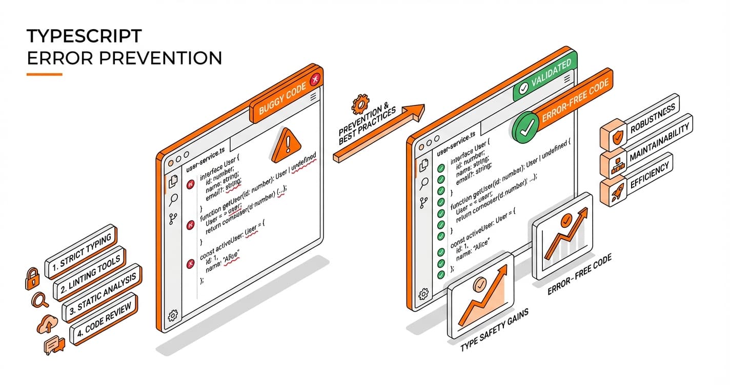 Quelles sont les erreurs à éviter en TypeScript ?