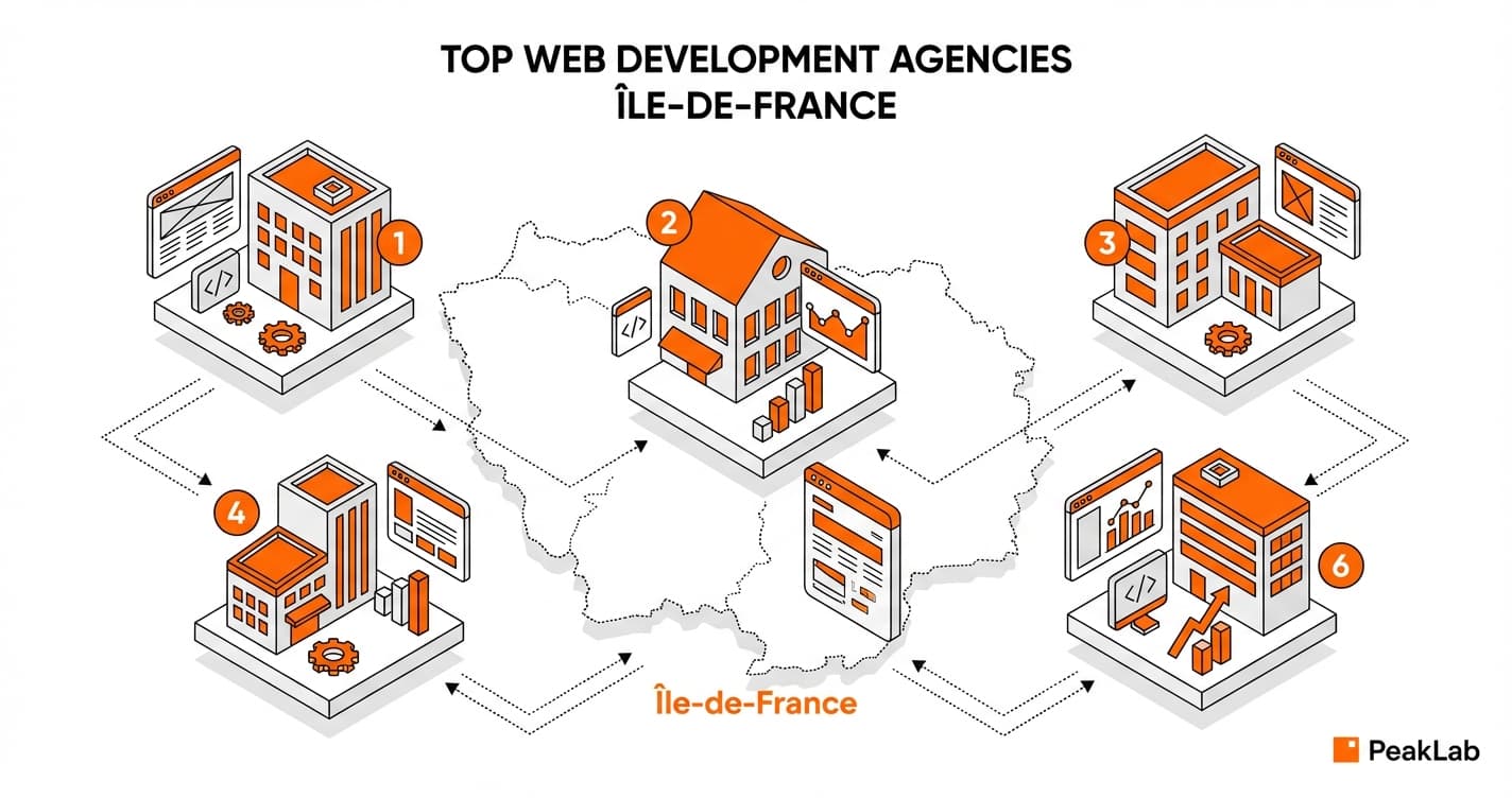 Top 6 des agences de développement web en Île-de-France