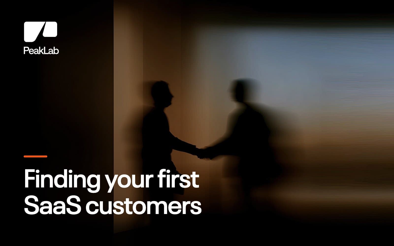 Finding your first SaaS customers